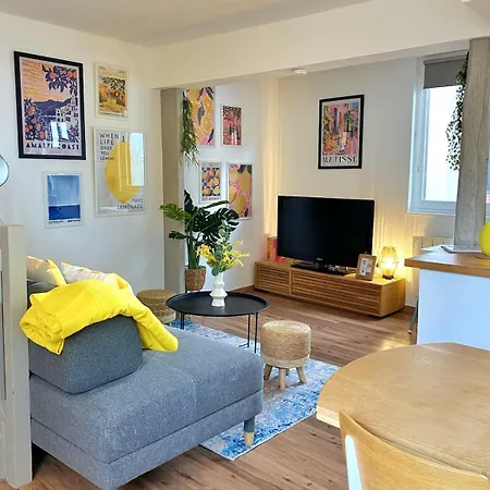 公寓 Dolce Design Duplex, 2 Bedrooms, Vieux-marche 鲁昂